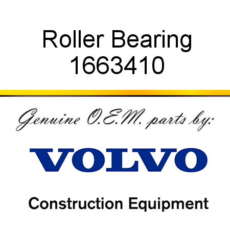 Roller Bearing 1663410