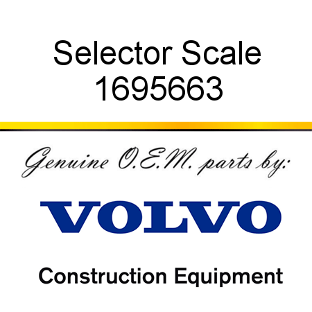 Selector Scale 1695663