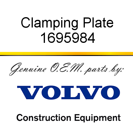 Clamping Plate 1695984