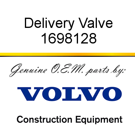 Delivery Valve 1698128