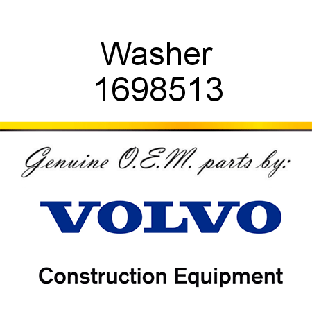 Washer 1698513