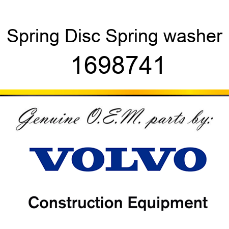 Spring Disc, Spring washer 1698741