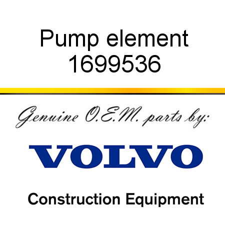 Pump element 1699536