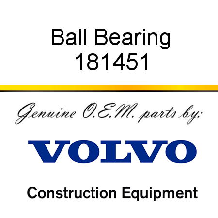 Ball Bearing 181451