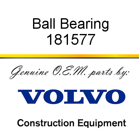 Ball Bearing 181577
