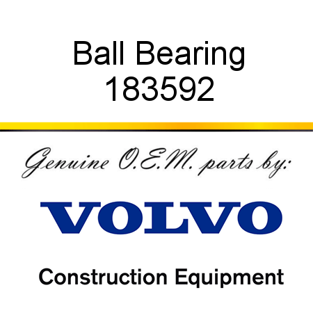 Ball Bearing 183592