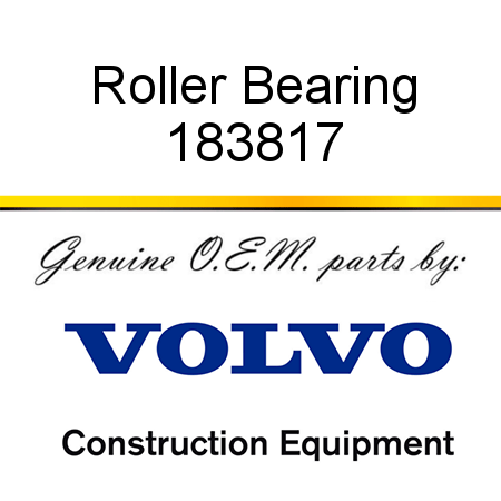 Roller Bearing 183817
