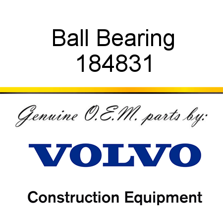 Ball Bearing 184831
