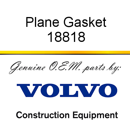 Plane Gasket 18818