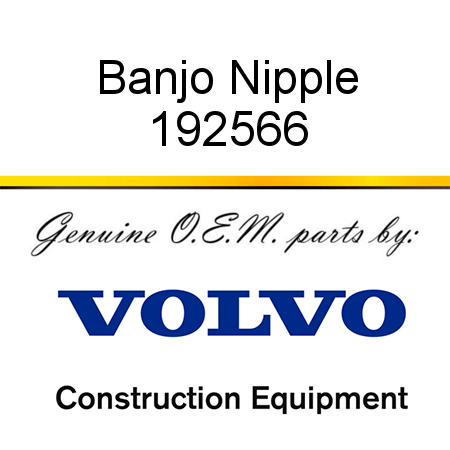 Banjo Nipple 192566