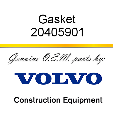 Gasket 20405901