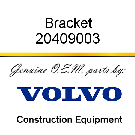 Bracket 20409003