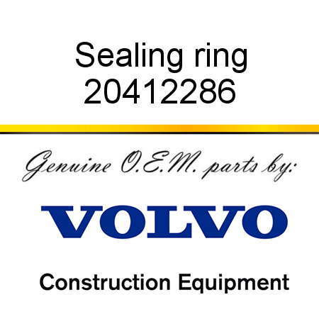 Sealing ring 20412286