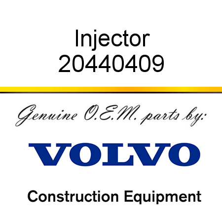 Injector 20440409