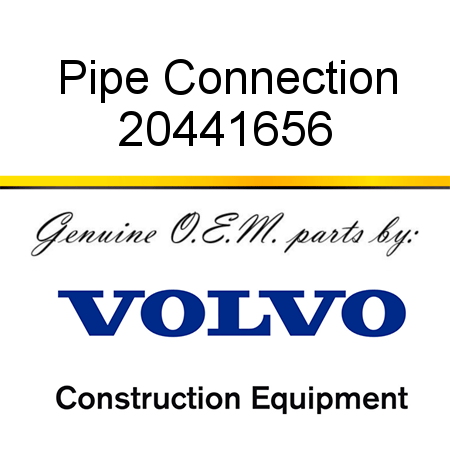 Pipe Connection 20441656