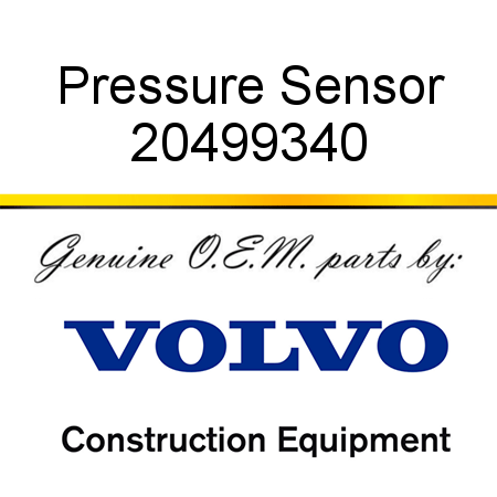 Pressure Sensor 20499340
