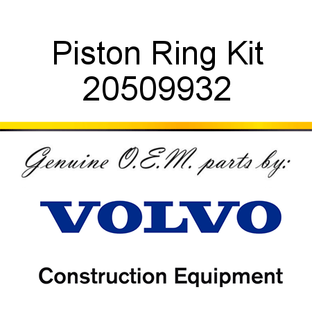 Piston Ring Kit 20509932