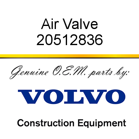 Air Valve 20512836