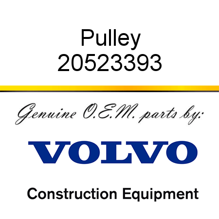 Pulley 20523393
