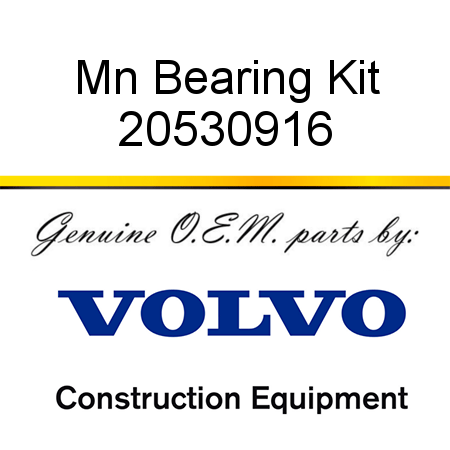 Mn Bearing Kit 20530916