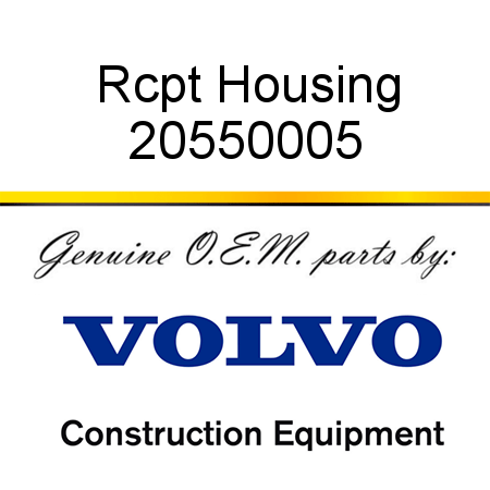 Rcpt Housing 20550005
