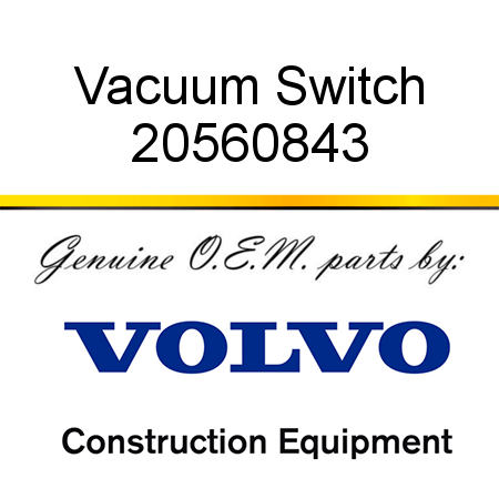 Vacuum Switch 20560843