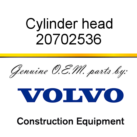 Cylinder head 20702536