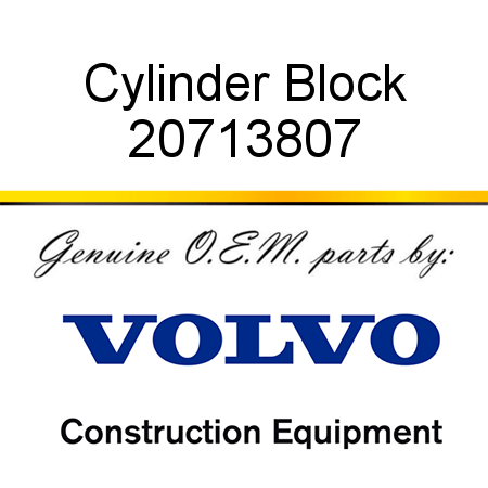 Cylinder Block 20713807