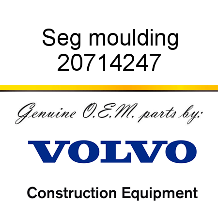 Seg moulding 20714247