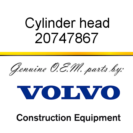 Cylinder head 20747867