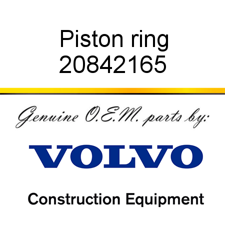 Piston ring 20842165