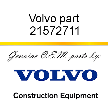 Volvo part 21572711