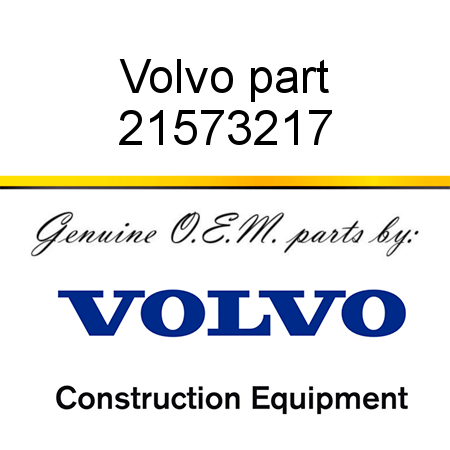 Volvo part 21573217