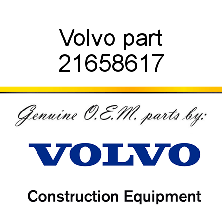 Volvo part 21658617