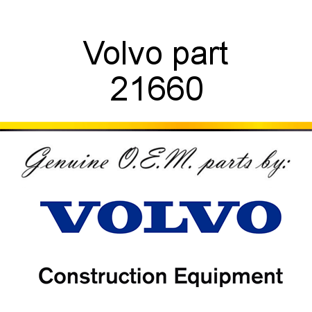 Volvo part 21660