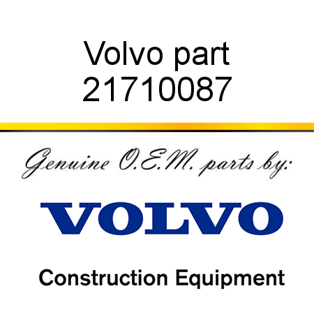 Volvo part 21710087