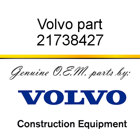 Volvo part 21738427