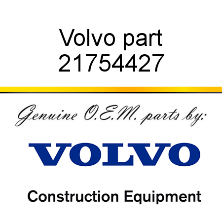 Volvo part 21754427