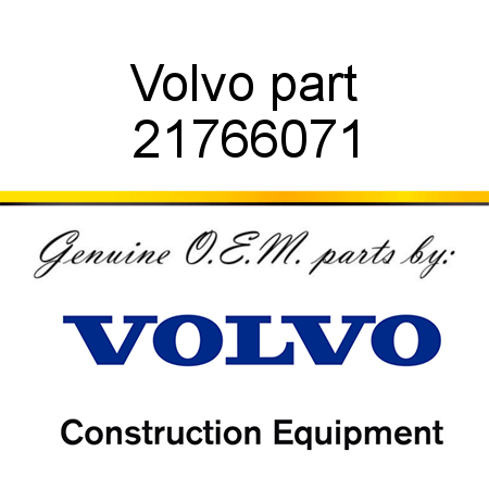 Volvo part 21766071