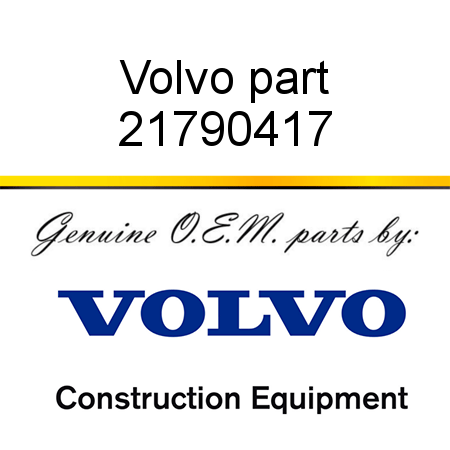 Volvo part 21790417