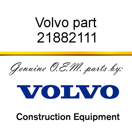 Volvo part 21882111