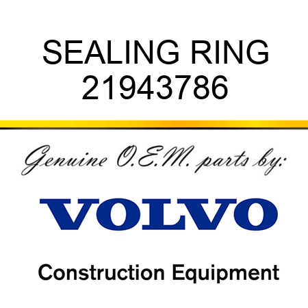 SEALING RING 21943786