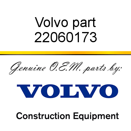 Volvo part 22060173