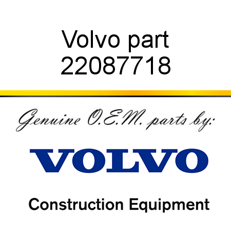 Volvo part 22087718