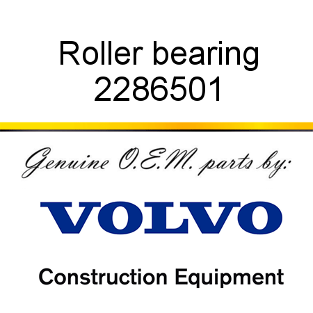 Roller bearing 2286501