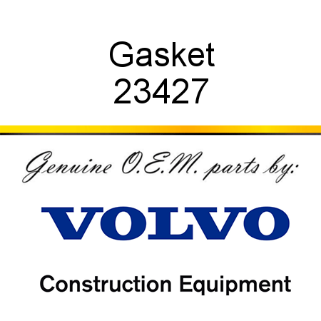 Gasket 23427