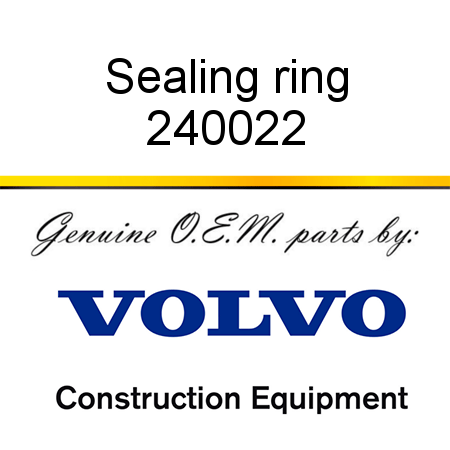 Sealing ring 240022