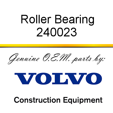 Roller Bearing 240023