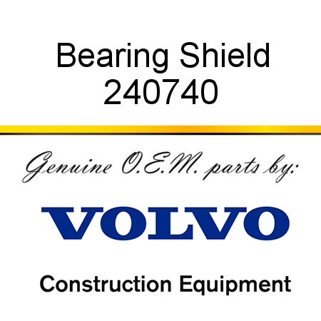 Bearing Shield 240740