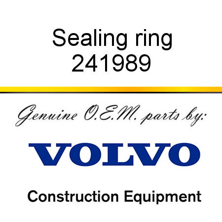 Sealing ring 241989